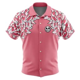 One Piece Button Up Hawaiian Shirt Fashion Trend Breathable Loose Versatile Casual Sports Summer Men Shirt