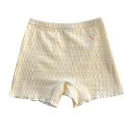 New Pure Cotton Girls' Underwear Safety Pants, Student Children's Girls Anti-Exposure Mid-Rise Base Shorts, Girl Boxer Briefs