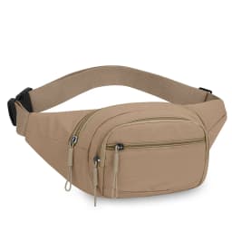 Adjustable Convertible Waist Bag for Women – Waterproof Nylon Chest Pack for Running Travel & Daily Wear