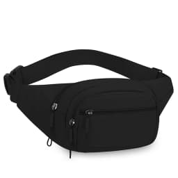 Adjustable Convertible Waist Bag for Women – Waterproof Nylon Chest Pack for Running Travel & Daily Wear