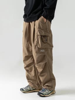 Men's Spring and Autumn New Waterproof Hip Hop Mountaineering Pants Casual Harajuku Work Pants Black Cargo Outwear Pants
