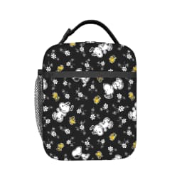 S-Dog-Snoopies Cartoon Thermal Insulated Lunch Bag for Office Cartoon Portable Food Bag Container Cooler Thermal Lunch Boxes