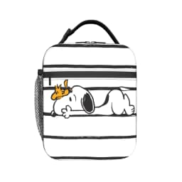 S-Dog-Snoopies Cartoon Thermal Insulated Lunch Bag for Office Cartoon Portable Food Bag Container Cooler Thermal Lunch Boxes