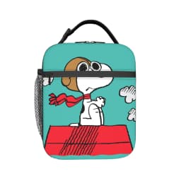 S-Dog-Snoopies Cartoon Thermal Insulated Lunch Bag for Office Cartoon Portable Food Bag Container Cooler Thermal Lunch Boxes