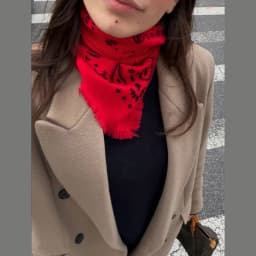Fashion Printed Tassel Square Scarf Women Soft Comfortable All-match Shawl 2026 Spring Lady New Daily Casual All-match Accessory
