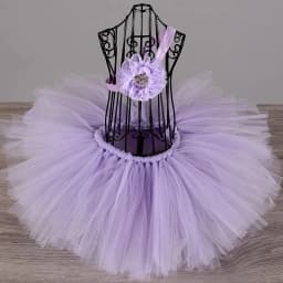 Girls Red Tulle Tutu Skirts Kids Dance Pettiskirts with Flower Hairbow Set Children Birthday Christmas Costumes Party Cloth
