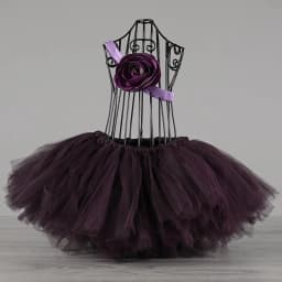 Girls Red Tulle Tutu Skirts Kids Dance Pettiskirts with Flower Hairbow Set Children Birthday Christmas Costumes Party Cloth