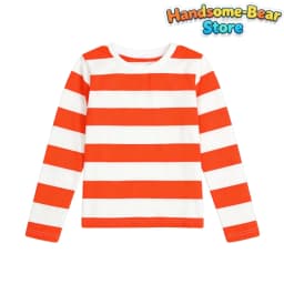 Kids Striped T-Shirt Boys Girls Long Sleeve Tops Children Summer Casual Tee Halloween Daily Wear Comfortable Children's Clothing
