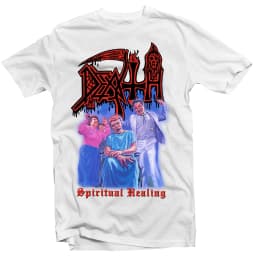 Death Spiritual Healing Heavy Metal Rock Band Style Summer Casual T-Shirt Men's and Women's Luxury Brand Top 2026 New