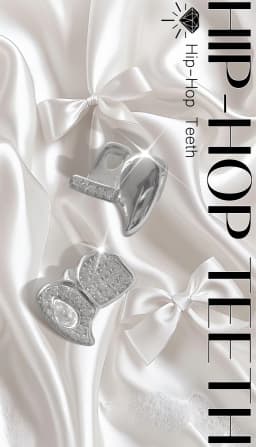 Personalized Fashionable Hip-Hop Three-Piece Tooth Accessories For Men And Women, Suitable For Festivals And Parties.