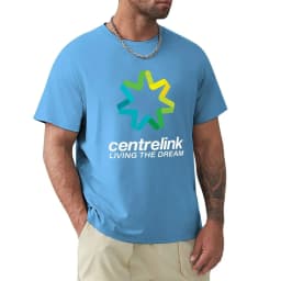 new printed T-shirt Centrelink T-Shirt vintage t shirt Tee shirt boys t shirts mens graphic t-shirts anime