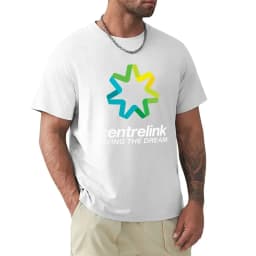 new printed T-shirt Centrelink T-Shirt vintage t shirt Tee shirt boys t shirts mens graphic t-shirts anime