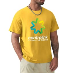 new printed T-shirt Centrelink T-Shirt vintage t shirt Tee shirt boys t shirts mens graphic t-shirts anime
