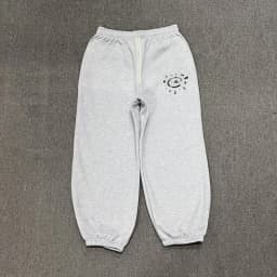 2026 Summer Fashion Vintage Graphic Fleece Sweatpants Women Casual Classic Gray Black Breathable Trouser Thick Pants HipHop Kids