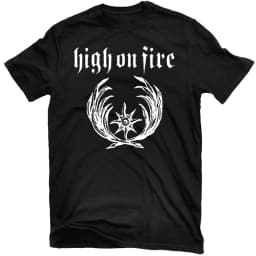 2026 High on Fire  Blessed Black Wings Band Graphic Tee Cotton Round Neck Casual Unisex T-shirt Summer Top