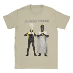 Angine De Poitrine Rock Band Cotton T-Shirt For Men Summer Vintage T Shirts Harajuku Tees Plus Size Cheap Tops