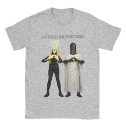 Angine De Poitrine Rock Band Cotton T-Shirt For Men Summer Vintage T Shirts Harajuku Tees Plus Size Cheap Tops