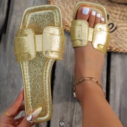 New Flat Slippers Fashion Women Flip Flops Summer Beach Slippers Casual Outside Wedges Sandals Summer Women Shoes