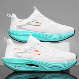 Sneakers Men Running Shoes Anti-slip Cushioned Comfortable Racing Carbon Plate Training Mesh Tennis Shoes Casual for Women 2026