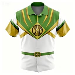 Anime All in One Feared Print Men's Shirt Unisex Loose Casual Versatile Half Sleeved Shirt Trend