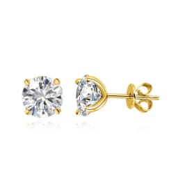 Luxury 0.5-2CT D Color Moissanite Screw Earrings For Women Party Fine Jewelry 4 Prong S925 Sterling Silver Diamond Earring