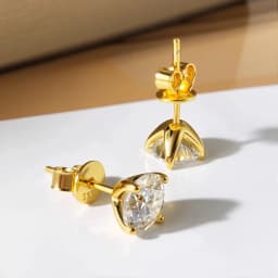 Luxury 0.5-2CT D Color Moissanite Screw Earrings For Women Party Fine Jewelry 4 Prong S925 Sterling Silver Diamond Earring
