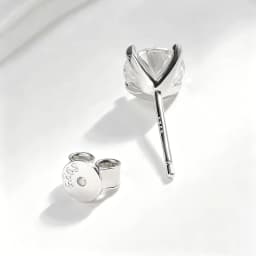 Luxury 0.5-2CT D Color Moissanite Screw Earrings For Women Party Fine Jewelry 4 Prong S925 Sterling Silver Diamond Earring
