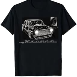 Men'S Vintage Lada Vaz Zhiguli Muscle Car T-Shirt 100% Soft Short Sleeve Tee Retro Auto Casual Fit Men's T-shirts for Summer