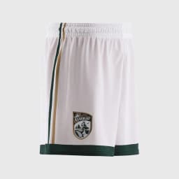 Kerry 2026 Home Shirt & Shorts Set with Classic Green & Gold Stripe Design Adult Kids Sports Casual Set Summer Outdoor Training