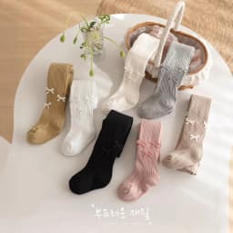 2 to 8 Years Girls Tights Bowknot Kids Pantyhose Spring Autumn Clothing