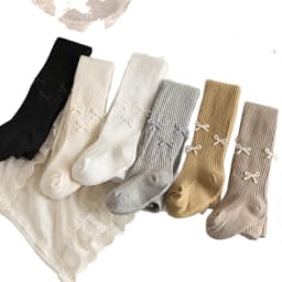 2 to 8 Years Girls Tights Bowknot Kids Pantyhose Spring Autumn Clothing