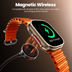 Toocki PD 100W Type C To Type C iP Port Cable 3-in-1 Fast Charge For iPhone 17 Pro 11-14 Series With Watch Charge For iWatch SE