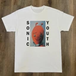 Sonic Youth Unisex Pure Cotton T-shirt Fan Gift Casual Street Print Daily T-shirt Loose and Comfortable