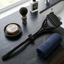 Elite Back Shavers for Men The DIY Back Hair Shaver for Men with Safety Blade Technology & Ergonomic Handle, Wet or Dry Shaving