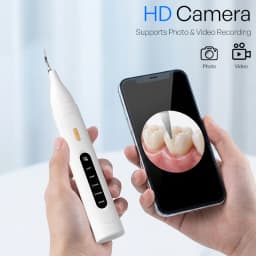 Visual Ultrasonic Dental Scaler with Camera 5 Modes WIFI Electric Teeth Cleaner 6LEDs Tartar Plaque Remover Teeth Cleaning Tool