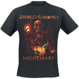 Bat Avenged Sevenfold T-Shirt Men Women Metal Rock Band Graphic Tee 100% Cotton Summer Streetwear Top