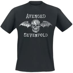 Bat Avenged Sevenfold T-Shirt Men Women Metal Rock Band Graphic Tee 100% Cotton Summer Streetwear Top
