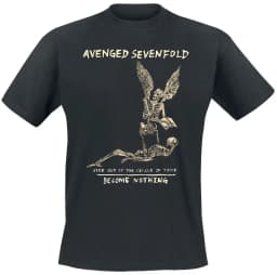 Bat Avenged Sevenfold T-Shirt Men Women Metal Rock Band Graphic Tee 100% Cotton Summer Streetwear Top