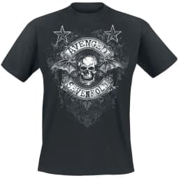 Bat Avenged Sevenfold T-Shirt Men Women Metal Rock Band Graphic Tee 100% Cotton Summer Streetwear Top