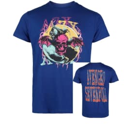Bat Avenged Sevenfold T-Shirt Men Women Metal Rock Band Graphic Tee 100% Cotton Summer Streetwear Top