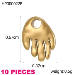 Waterproof Jewelry Stainless Steel Pendant Heart Sun Music Dragonfly Flower Swan Cat Paw Charm DIY Pendant Accessories