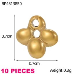 Waterproof Jewelry Stainless Steel Pendant Heart Sun Music Dragonfly Flower Swan Cat Paw Charm DIY Pendant Accessories