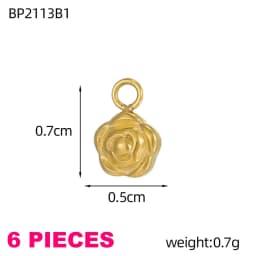 Waterproof Jewelry Stainless Steel Pendant Heart Sun Music Dragonfly Flower Swan Cat Paw Charm DIY Pendant Accessories