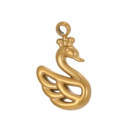 Waterproof Jewelry Stainless Steel Pendant Heart Sun Music Dragonfly Flower Swan Cat Paw Charm DIY Pendant Accessories