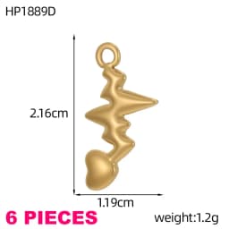Waterproof Jewelry Stainless Steel Pendant Heart Sun Music Dragonfly Flower Swan Cat Paw Charm DIY Pendant Accessories