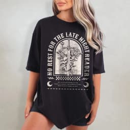 Summer Women's Vintage Dark Romance Book T-Shirt Unisex Cotton and Breathable Short Sleeve Streetwear Oversized Loose Casual