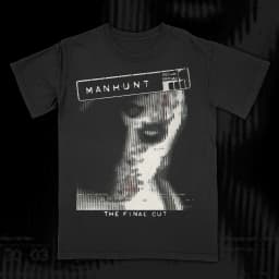 Women Men Oversized Y2k T Shirts Thriller Horror Game Manhunt Black T-shirt Streetwear Summer Cotton Casual Female Male Clothing