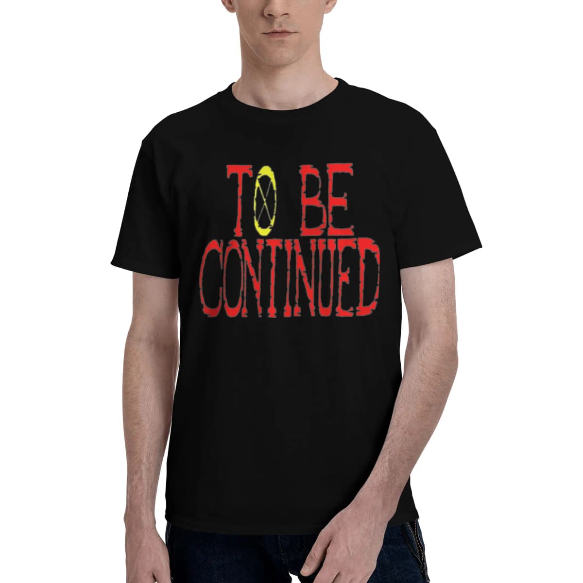 To Be Continued Men's T Shirts One Piece Amazing Tees Short Sleeve Round Neck Cotton Unique Clothes T-Shirt
