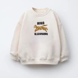 Black Sweatshirt Children Autumn Clothes Long-sleeved Tops Outer Wear New Design Cute Printed Hoodies Toddler Casual Sports Wear