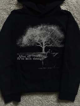 Summer New Printed Pocket Less Sweatshirt Long Sleeved Pullover Hoodie Retro Jacket Street Wear Y2K